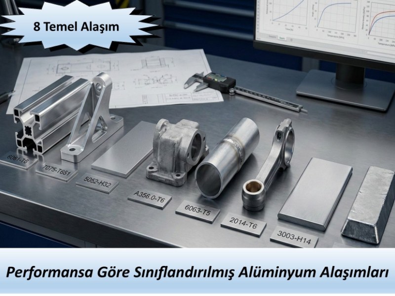 8 alüminyum alaşımı / 8 aluminum alloys