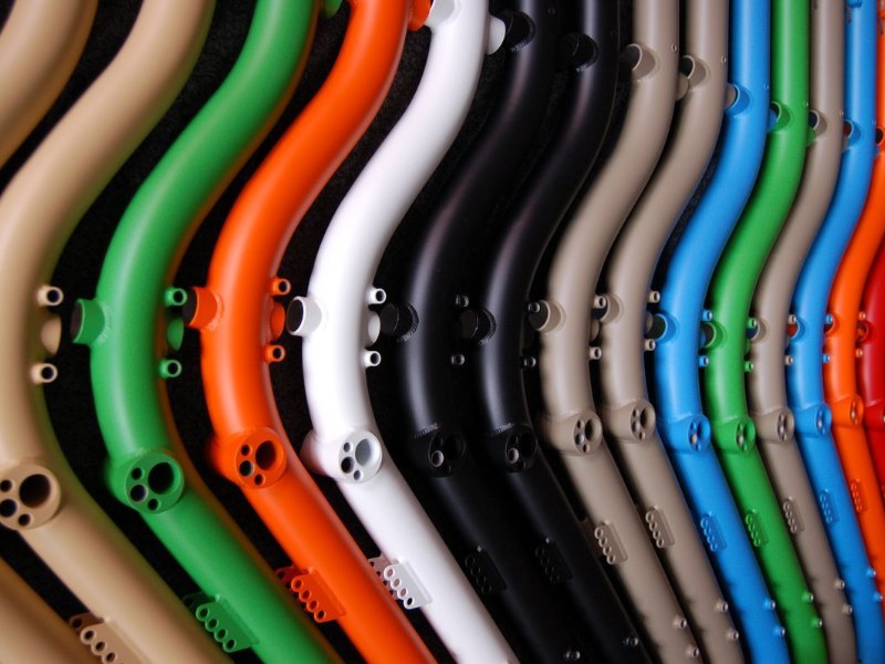 Toz boyalı alüminyum profiller / Powder coated aluminum profiles